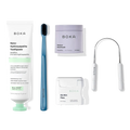 Complete Kit: Includes nano-hydroxyapatite toothpaste, toothbrush, probiotic mouthwash, floss & scraper.