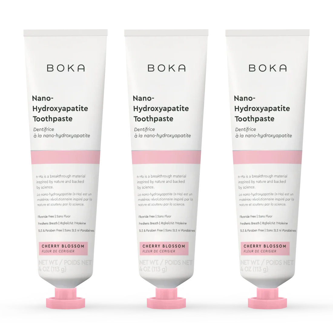 Cherry Blossom Mint-Free Nano-hydroxyapatite Toothpaste