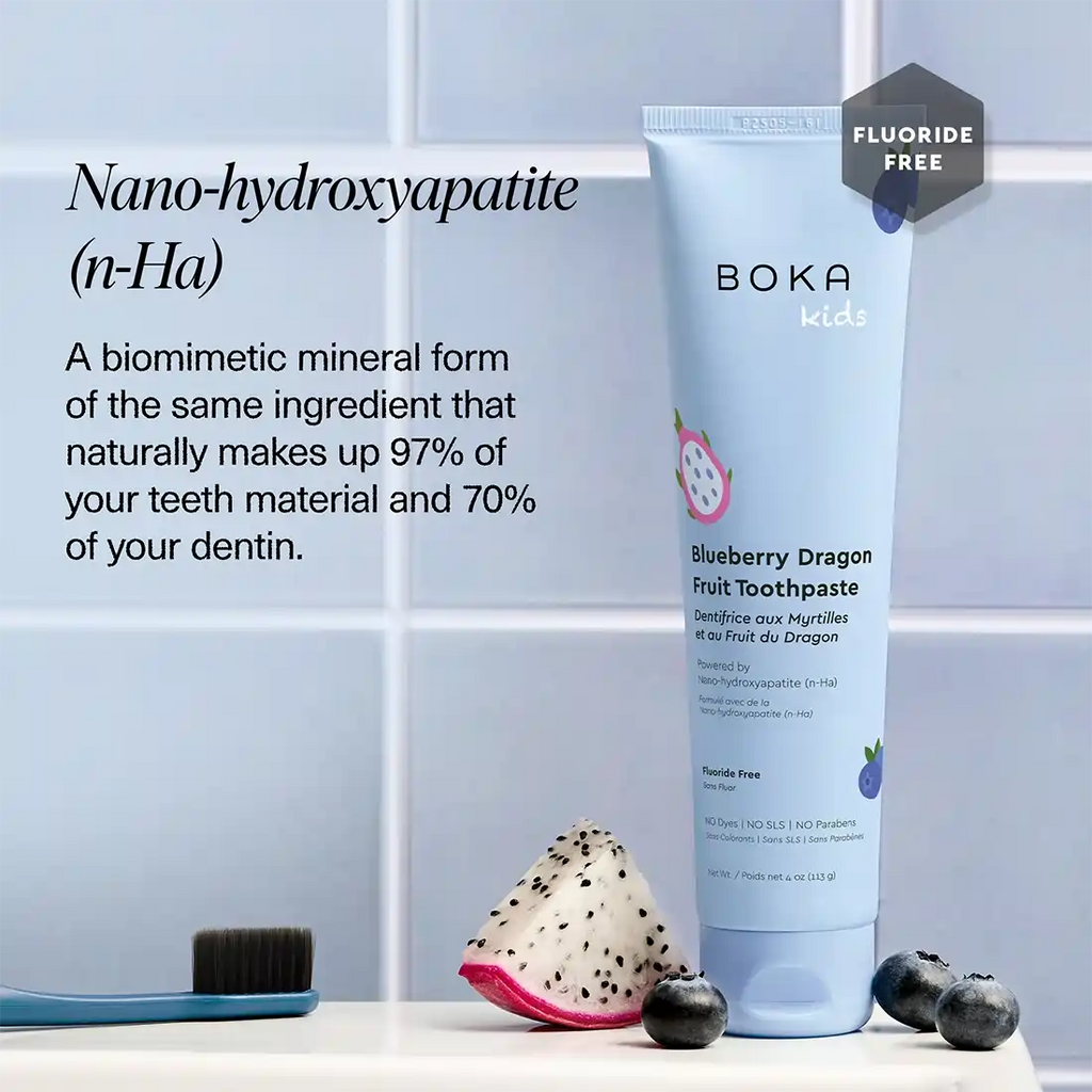 Blueberry Dragon Fruit Kids Nano-hydroxyapatite Toothpaste