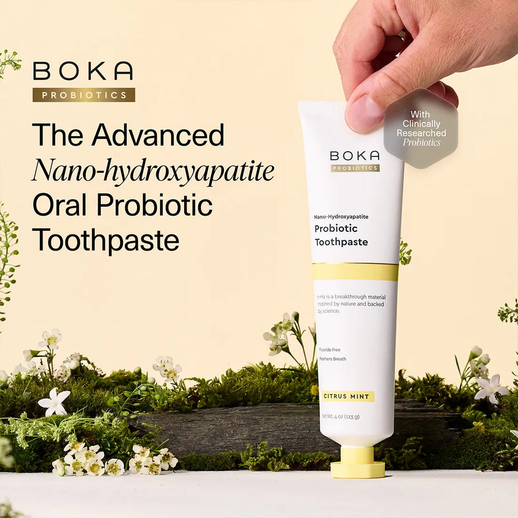 Citrus Mint Probiotic Nano-hydroxyapatite Toothpaste