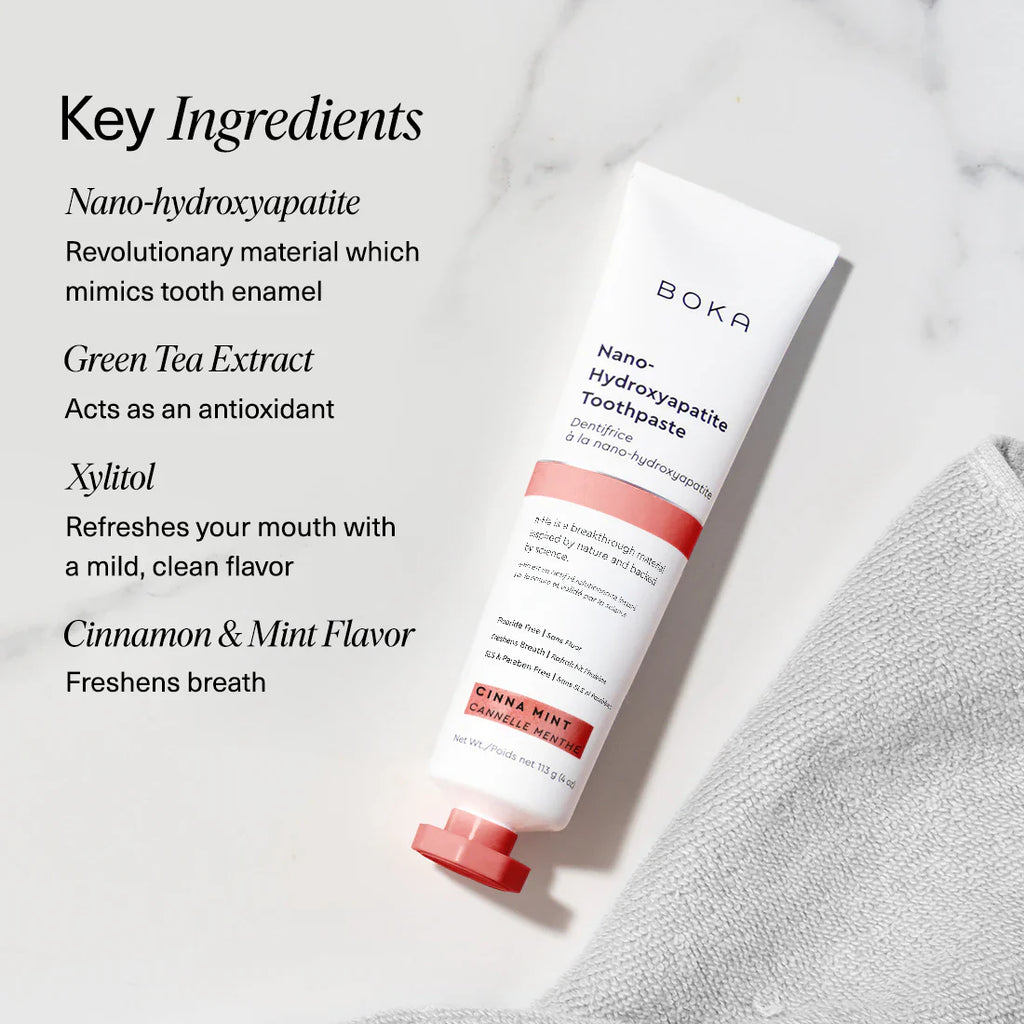 Cinna Mint Nano-hydroxyapatite Toothpaste