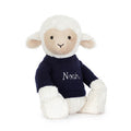 Skipson Lamb with Personalized  Navy Jumper