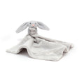 Personalized Bashful Silver Bunny Soother