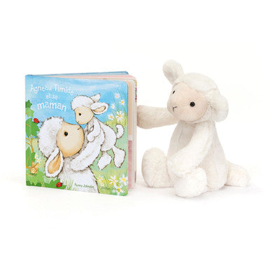 Agneau Timide Et Sa Maman Livre and Bashful Lamb