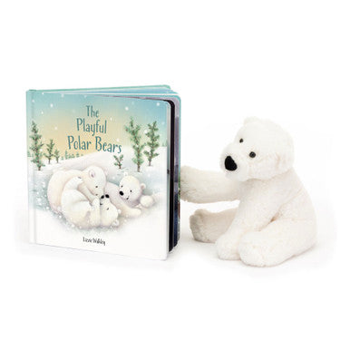 The Playful Polar Bears Book and Perry Polar Bear