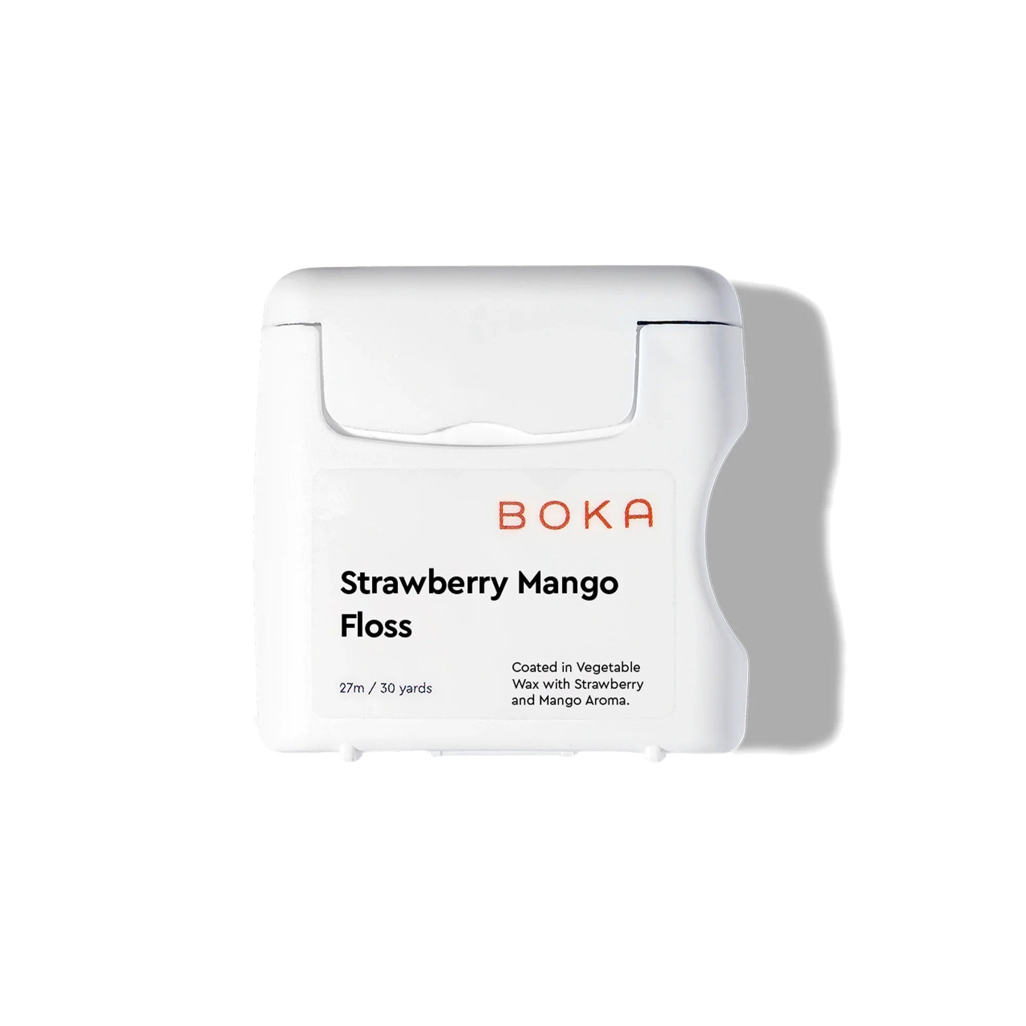 Boka Strawberry Mango Floss packaging on a white background